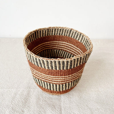 8.5" Fine Weave Storage Basket #FW094 - Amsha
