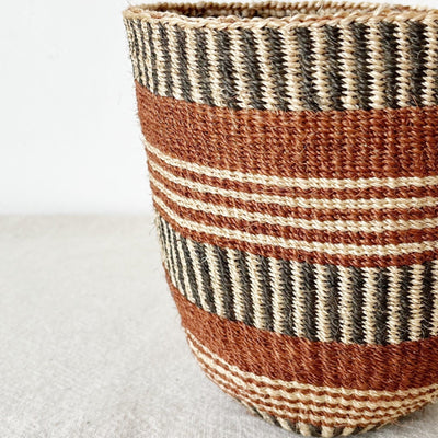 8.5" Fine Weave Storage Basket #FW094 - Amsha