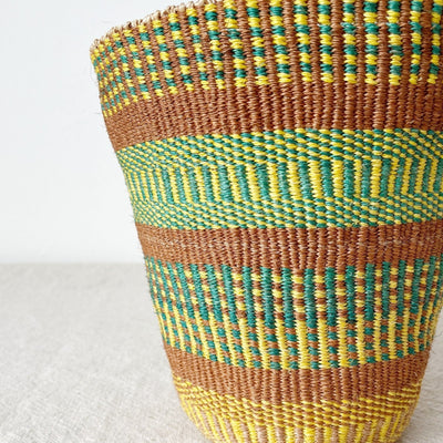 8.75" Fine Weave Storage Basket #FW065 - Amsha