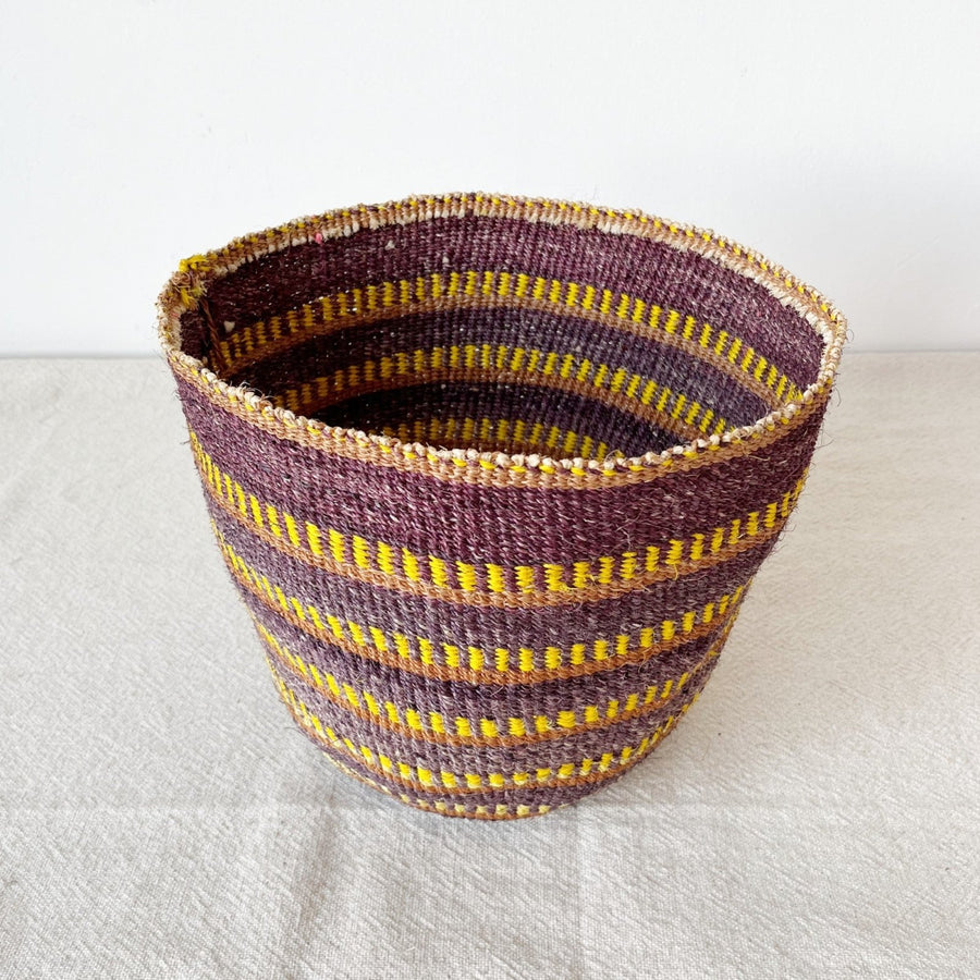 9.5" Fine Weave Storage Basket #FW079 - Amsha