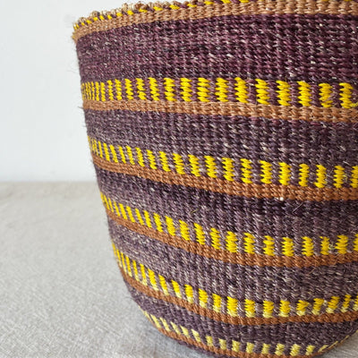 9.5" Fine Weave Storage Basket #FW079 - Amsha
