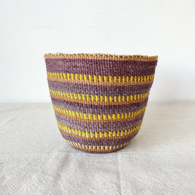 9.5" Fine Weave Storage Basket #FW079 - Amsha