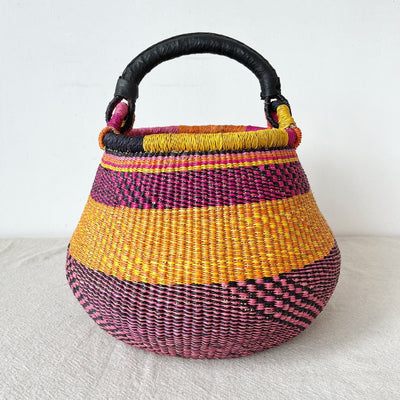 Bolga Pot Basket #130 - Amsha