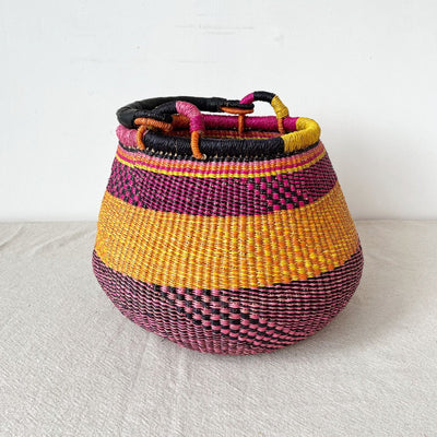 Bolga Pot Basket #130 - Amsha