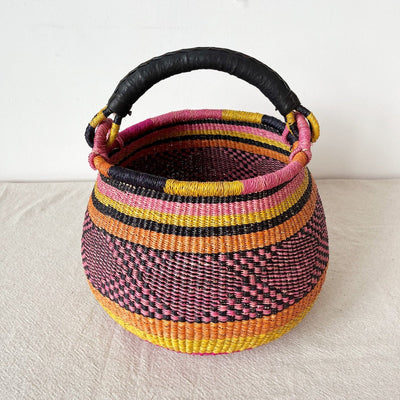 Bolga Pot Basket #135 - Amsha