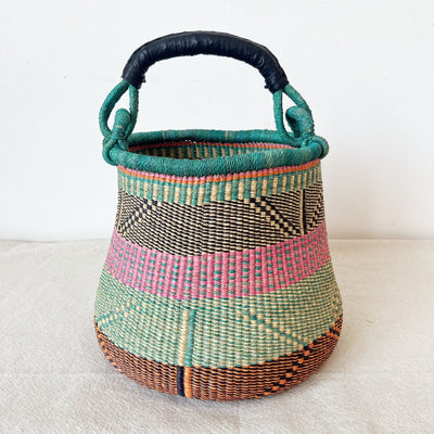 Bolga Pot Basket #J01 - Amsha