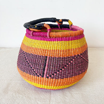 Bolga Pot Basket #J05 - Amsha
