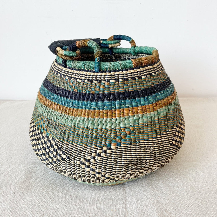 Bolga Pot Basket #J06 - Amsha