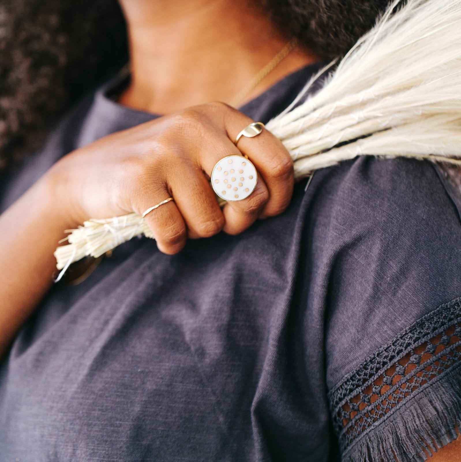 Brass Stacking Rings (Set of 3)