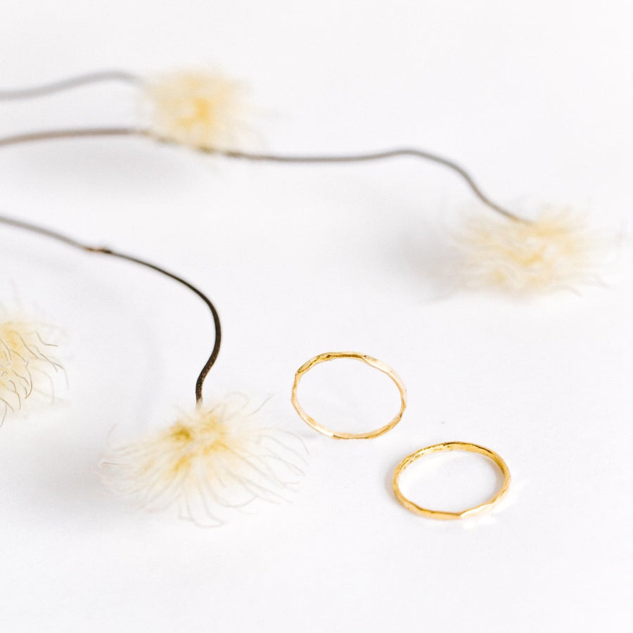 Brass Stacking Rings (Set of 3)