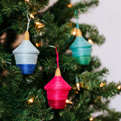 Bright Peace Basket Ornament