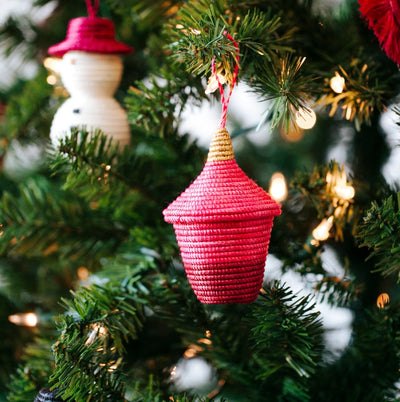 Bright Peace Basket Ornament