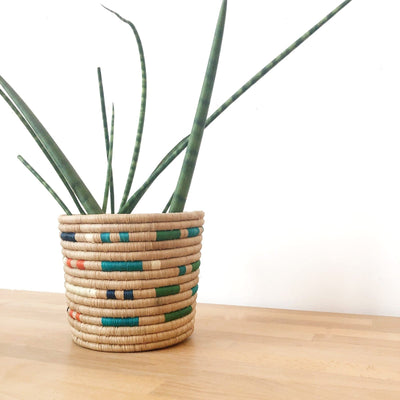 Butembo Basket Planter - Amsha