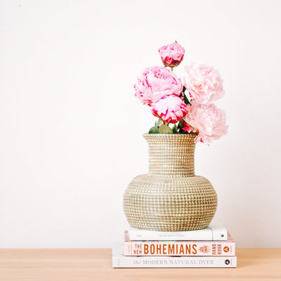 Classic Sweetgrass Vase - Amsha