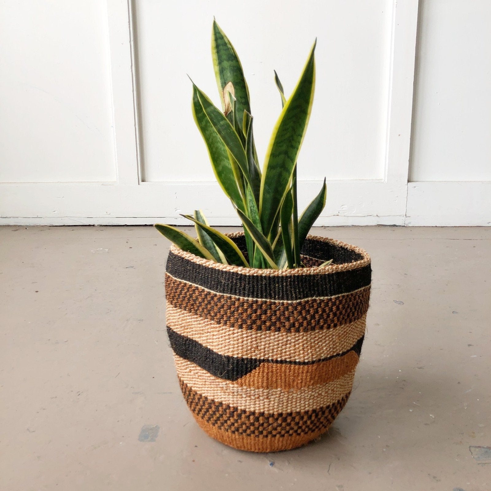 woven planter baskets Storage Plant Baskets: Fine Weave (Assorted)