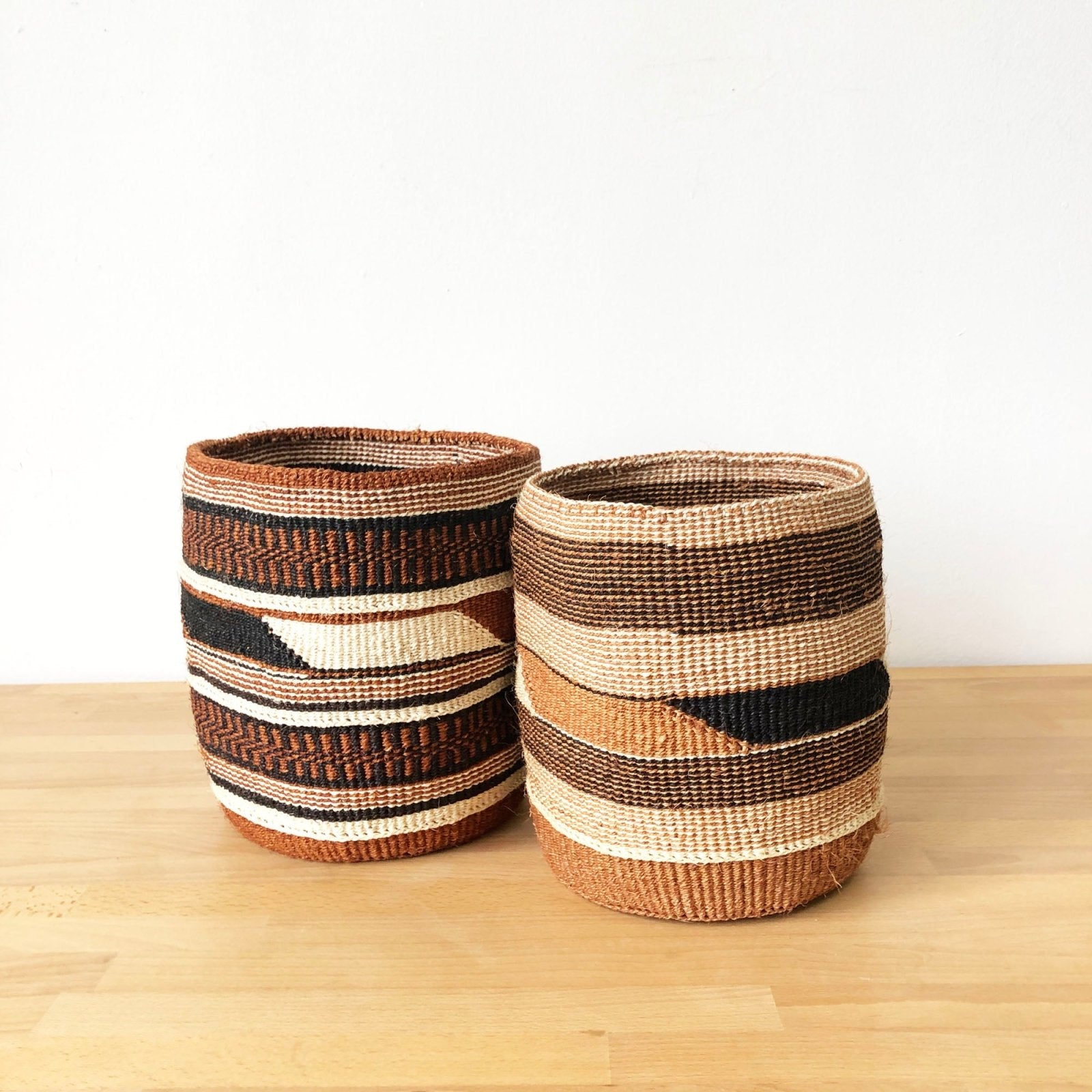 Storage Plant Baskets: Fine Weave (Assorted)