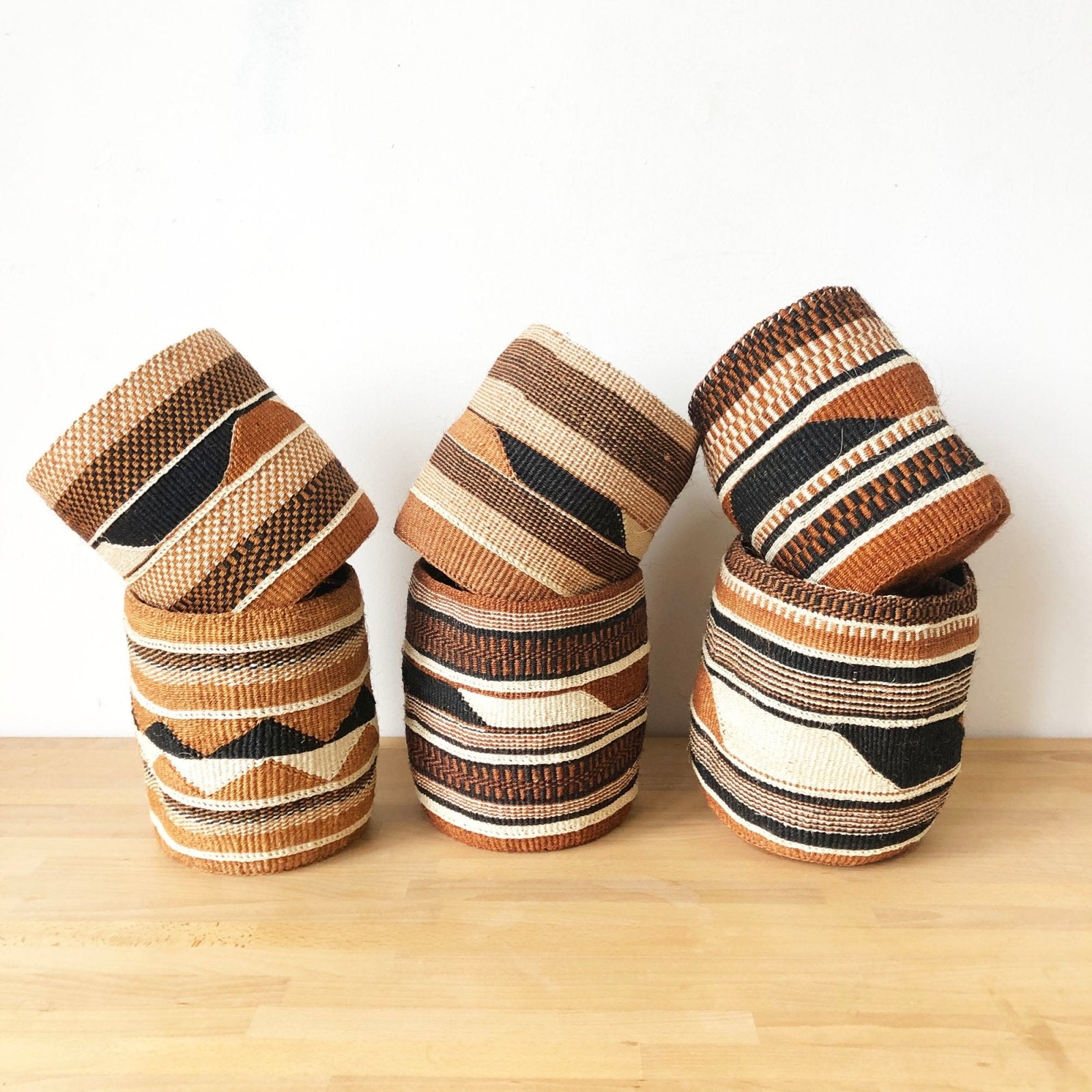 Storage Plant Baskets: Fine Weave (Assorted)