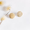 Hammered Brass Studs