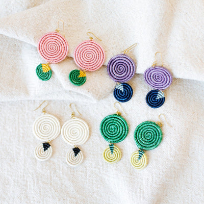 Irene Woven Earrings - Amsha