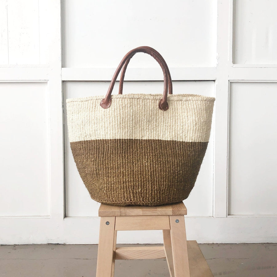 Kazi Tote: Acorn Stripe