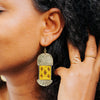 Kulinda Earrings: Amber - Amsha