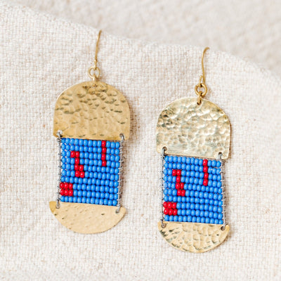 Kulinda Earrings: Ice - Amsha