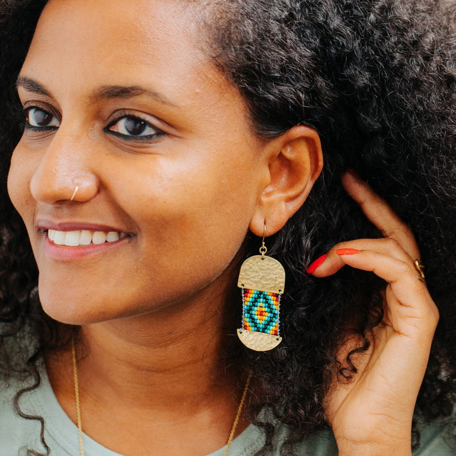 Kulinda Earrings: Prism - Amsha