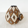 Lidded Zulu Basket #L016 - Amsha