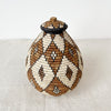Lidded Zulu Basket #L016 - Amsha
