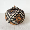 Lidded Zulu Basket #L87 - Amsha