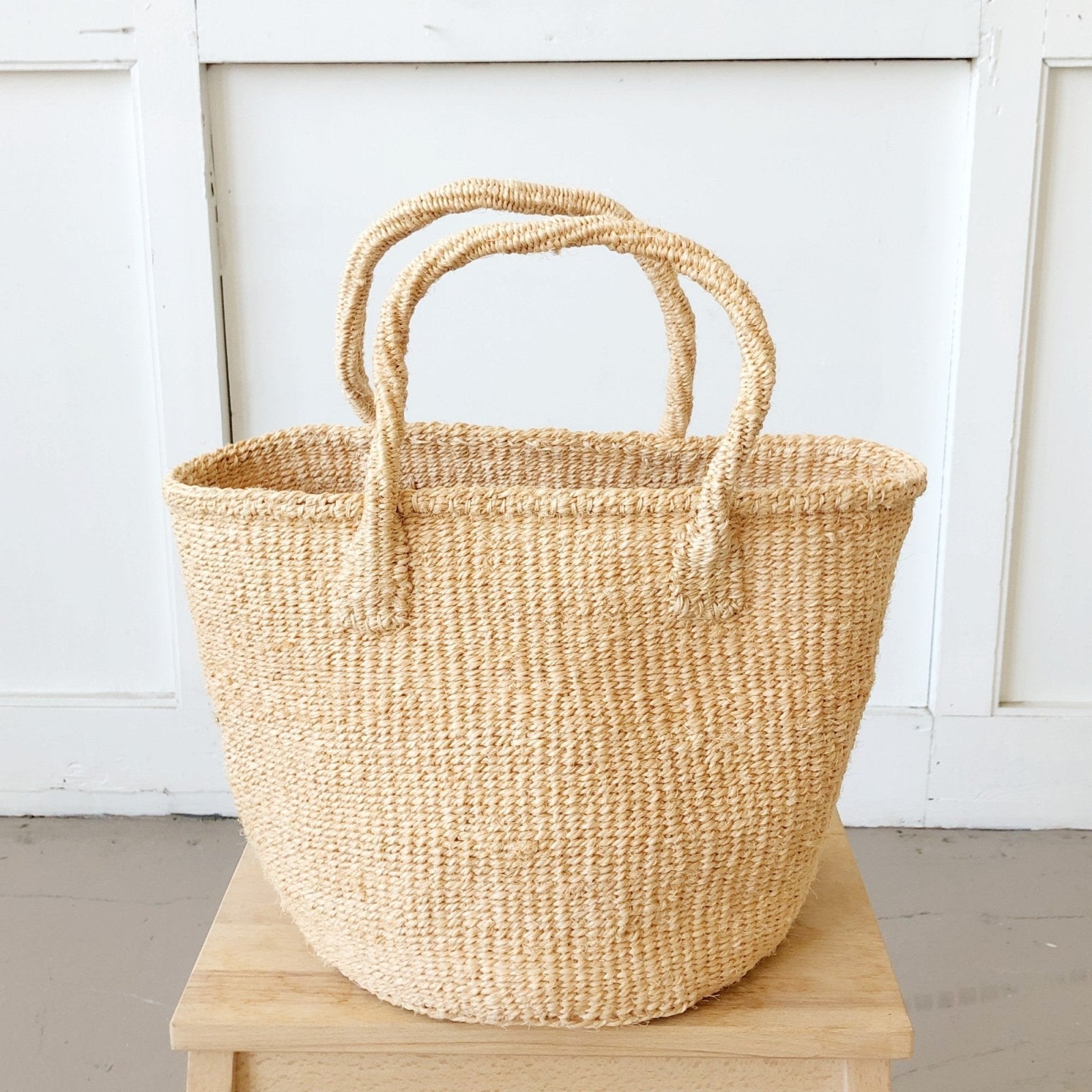 Medium Sisal Tote - Amsha