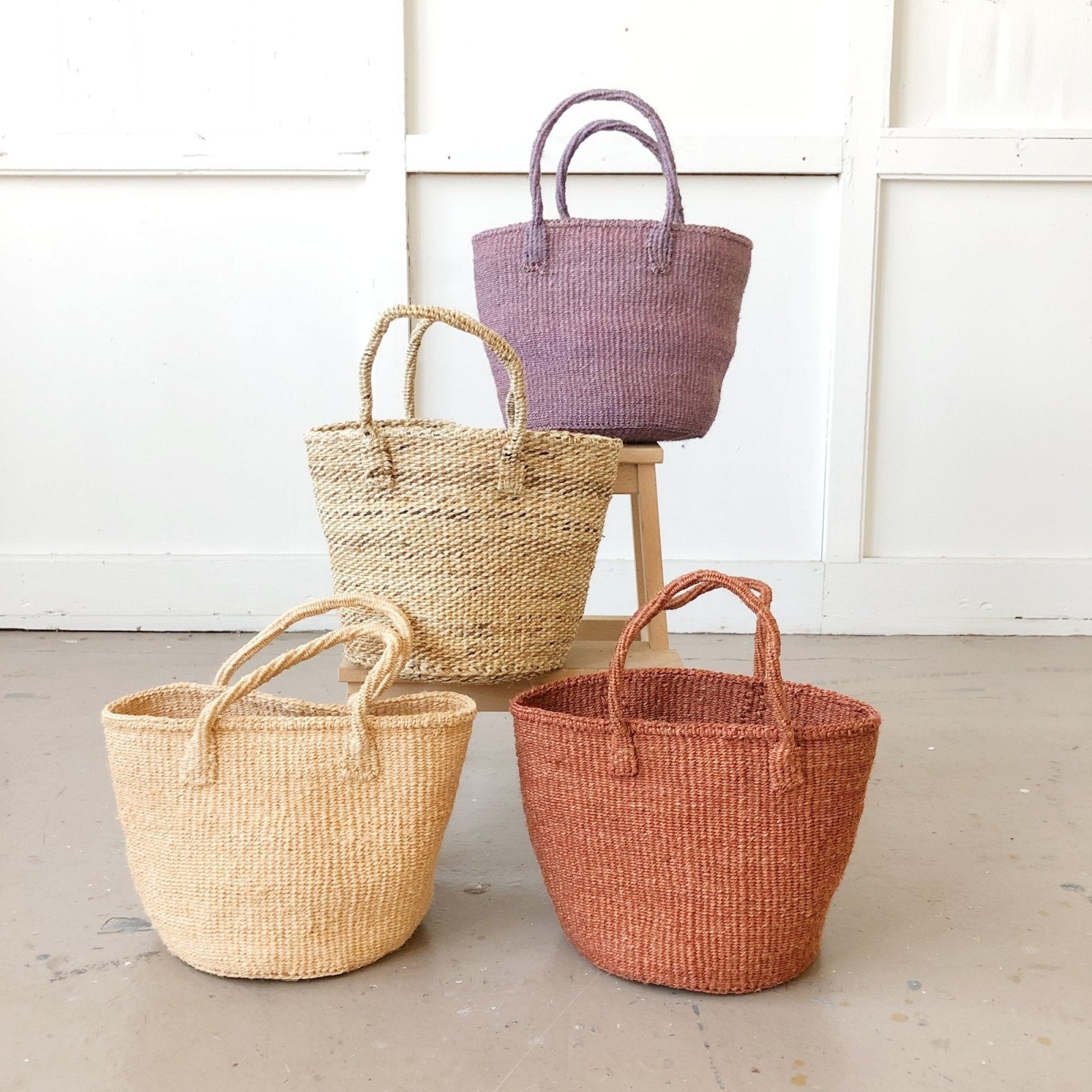 Medium Sisal Tote - Amsha