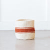 Medium Storage Basket: Rusty Stripe - Amsha