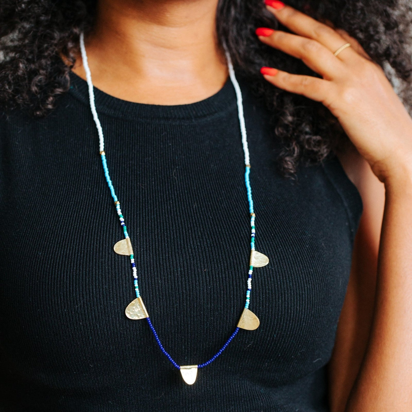 Mwezi Necklace: Tidal