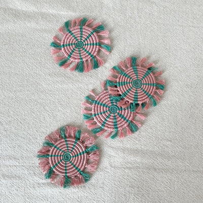 Pinwheel Coaster Set: Brights - Amsha