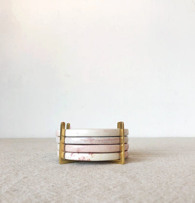 Soapstone Coaster Set: Sunset - Amsha
