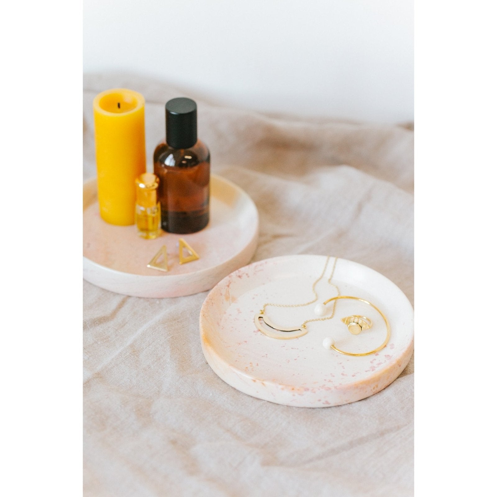 Soapstone Jewelry Tray: Sunset - Amsha
