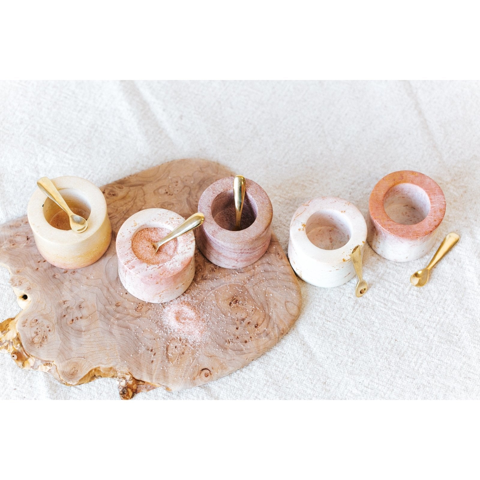 Soapstone Salt Well: Sunset - Amsha