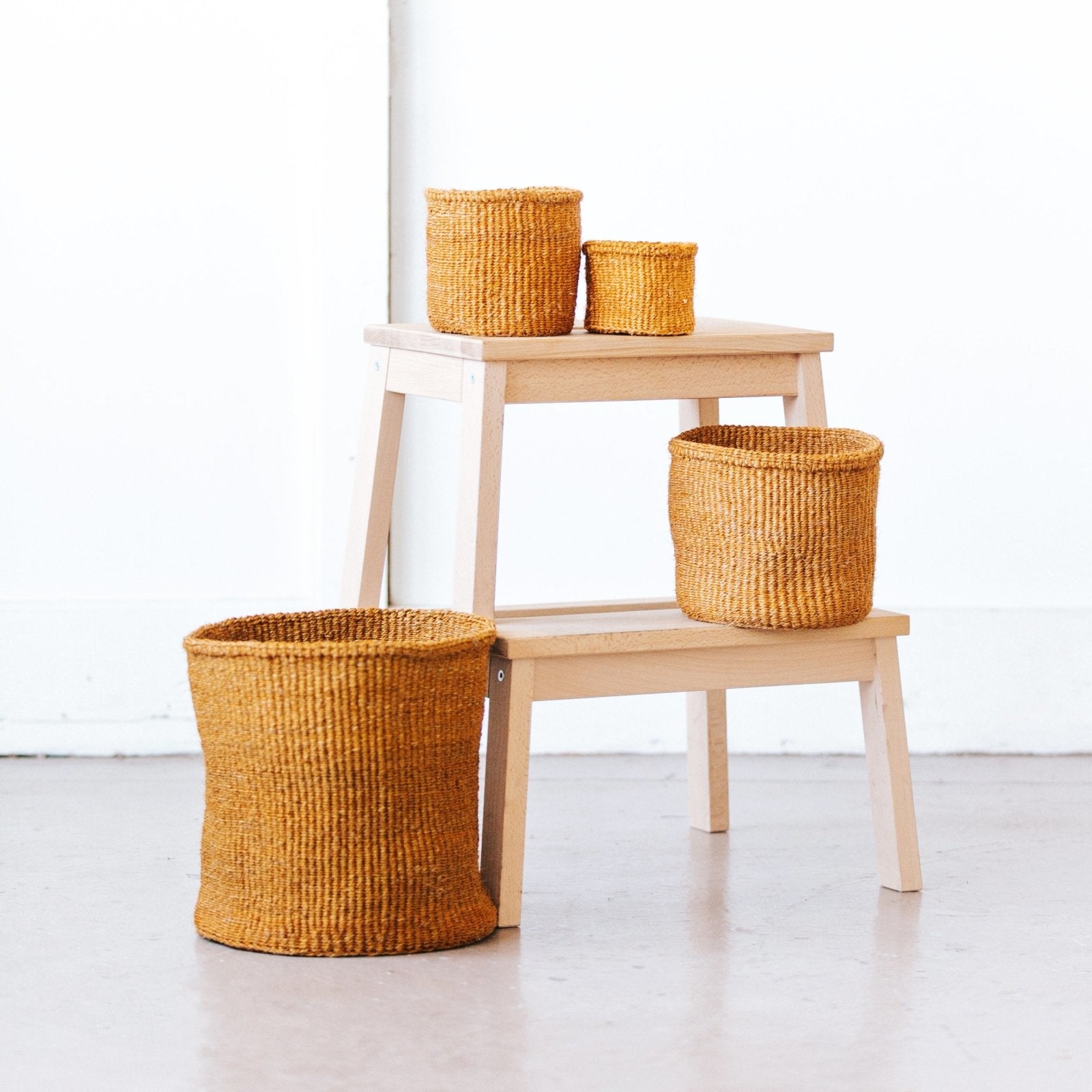 Storage Basket: Ochre - Amsha