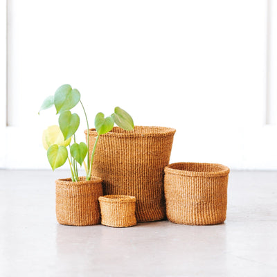 Storage Basket: Ochre - Amsha