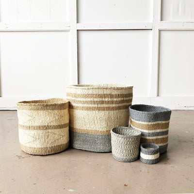 Storage Basket: Sand & Stone - Amsha