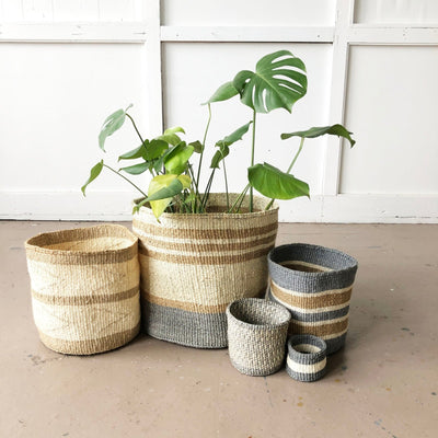 Storage Basket: Sand & Stone - Amsha