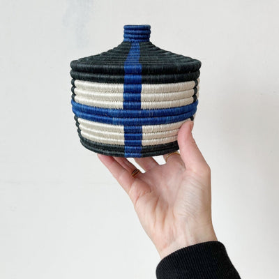 Sumbwa Lidded Basket - Amsha