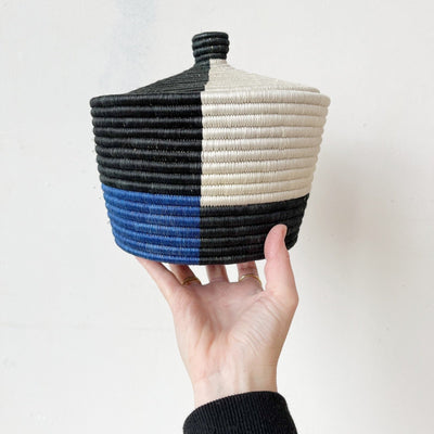 Sumbwa Lidded Basket - Amsha