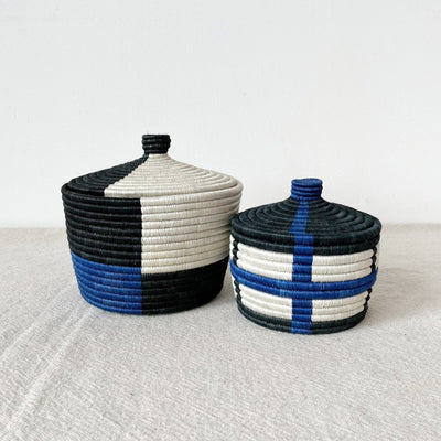 Sumbwa Lidded Basket - Amsha