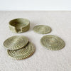 Sweetgrass Coaster Set + Holder - Amsha