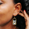 Tao Earrings: Quartz - Amsha