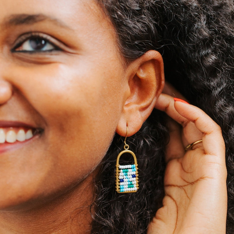 Tao Earrings: Tidal - Amsha