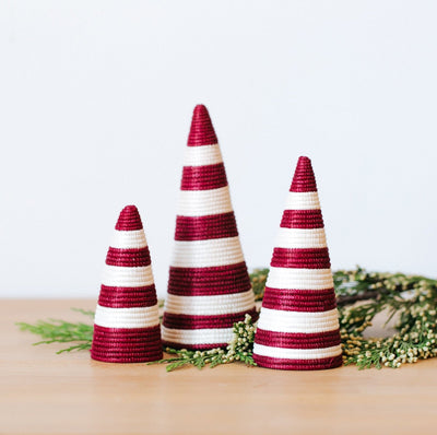 Traditional Tabletop Trees (Set of 3) - Amsha