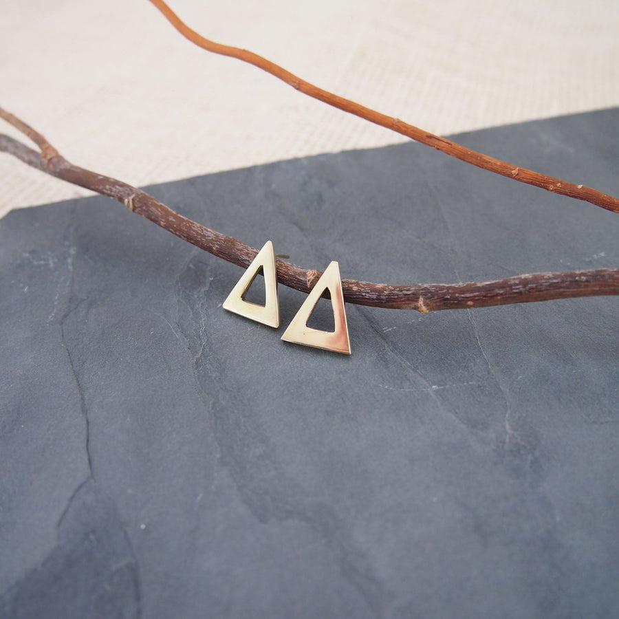 Triangle Studs - Amsha